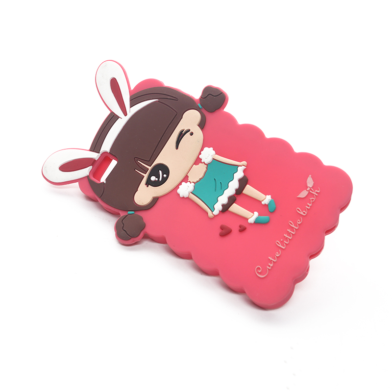 小米硅膠手機(jī)套，卡通少女硅膠手機(jī)殼軟_硅膠套