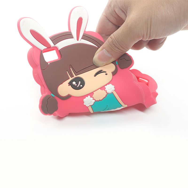 小米硅膠手機(jī)套，卡通少女硅膠手機(jī)殼軟_硅膠套