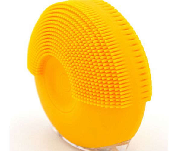 電動(dòng)硅膠潔面儀，聲波臉部按摩儀-硅膠刷