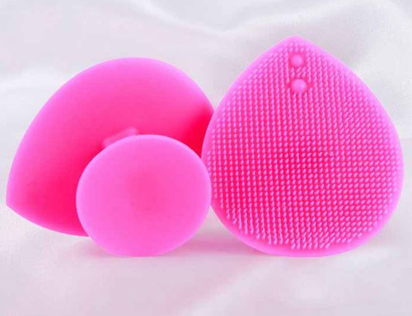 臉部毛孔硅膠清潔刷，手動按摩潔面刷-硅膠刷