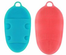 隔熱硅膠廚具刷，手套式廚房清洗刷_硅膠刷