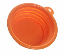 大號(hào)硅膠折疊泡面碗，可伸縮硅膠輔食餐具