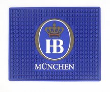 加厚咖啡吧酒吧硅膠濾水墊，奶茶店硅膠杯墊